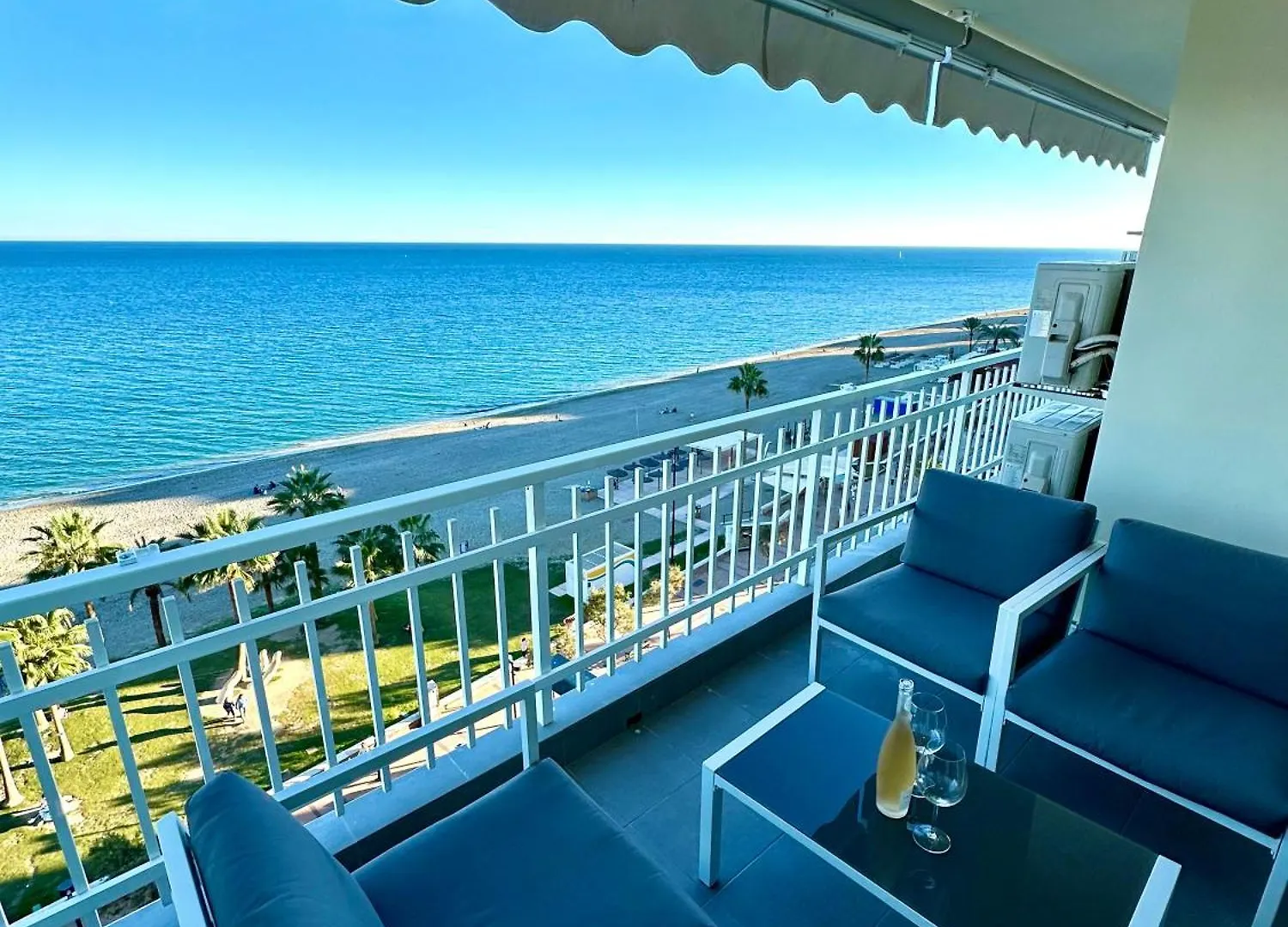 Horizonte 1 Cosy Apartment With Incredible Sea View At First Line Of Fuengirola Beach Spain