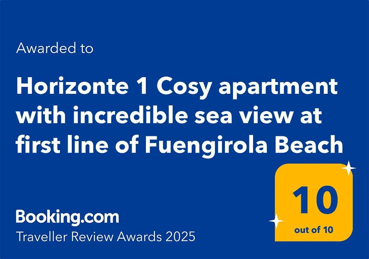 Horizonte 1 Cosy Apartment With Incredible Sea View At First Line Of Fuengirola Beach 0*,  Spain